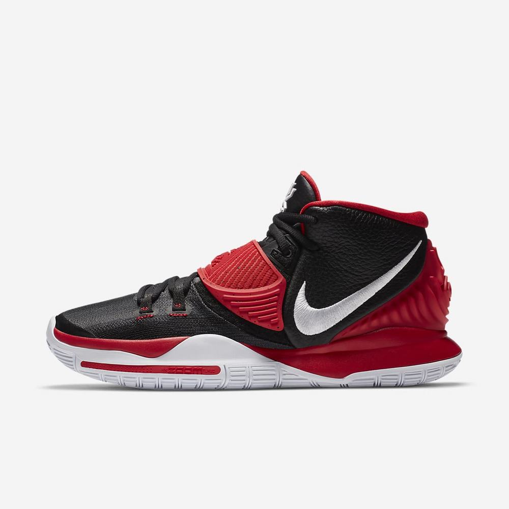 Chaussure De Basket Nike Kyrie 6 (Team) Noir 4712-359 Black/University Red/White Homme | QQQ-19833453